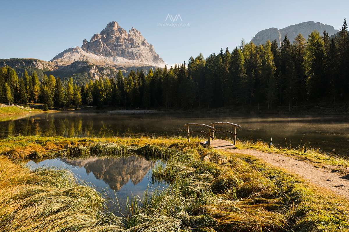 Zrcadlové Tre Cime 